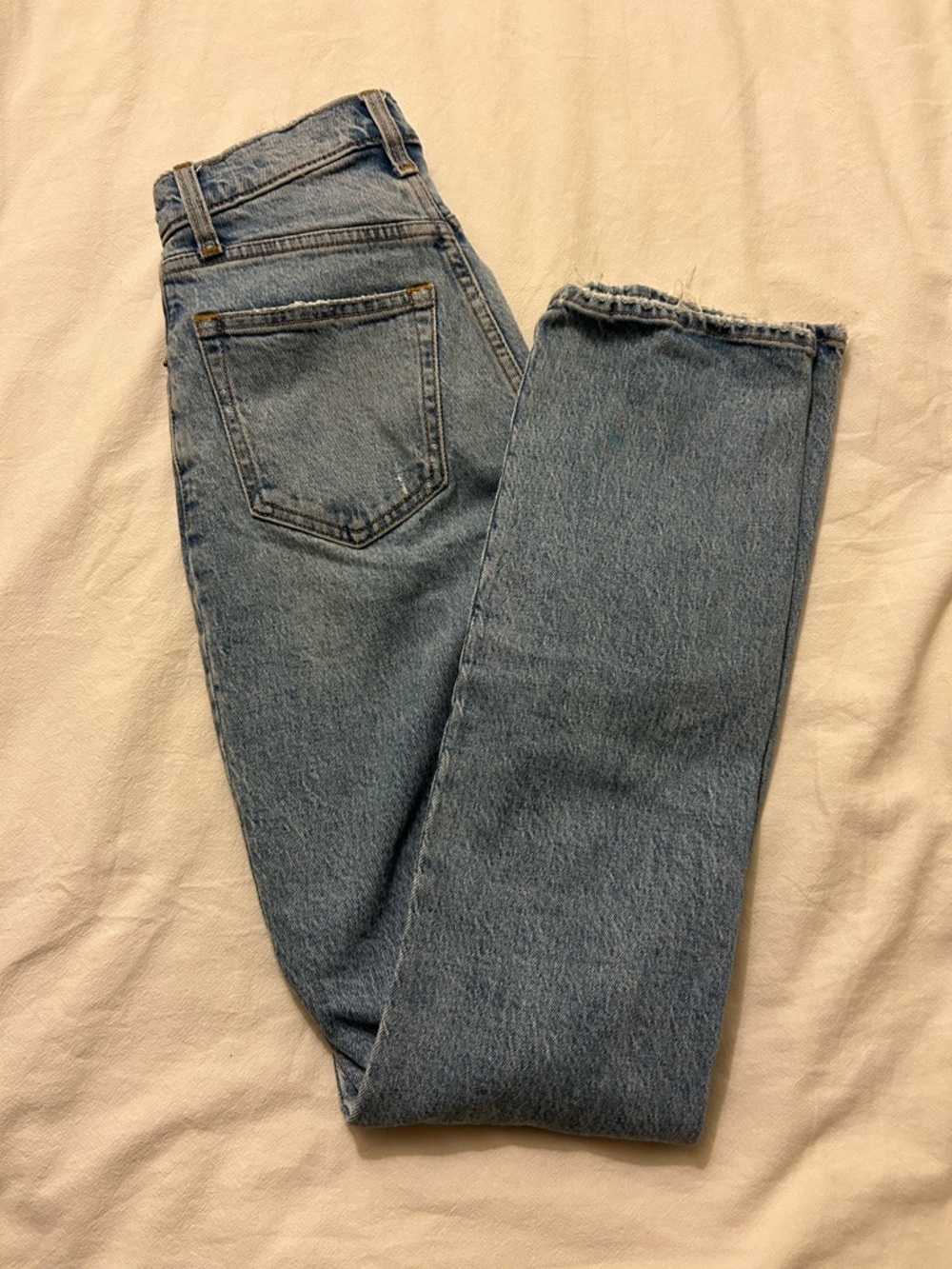 Abercrombie & Fitch Light Blue Straight Leg Women's Jeans